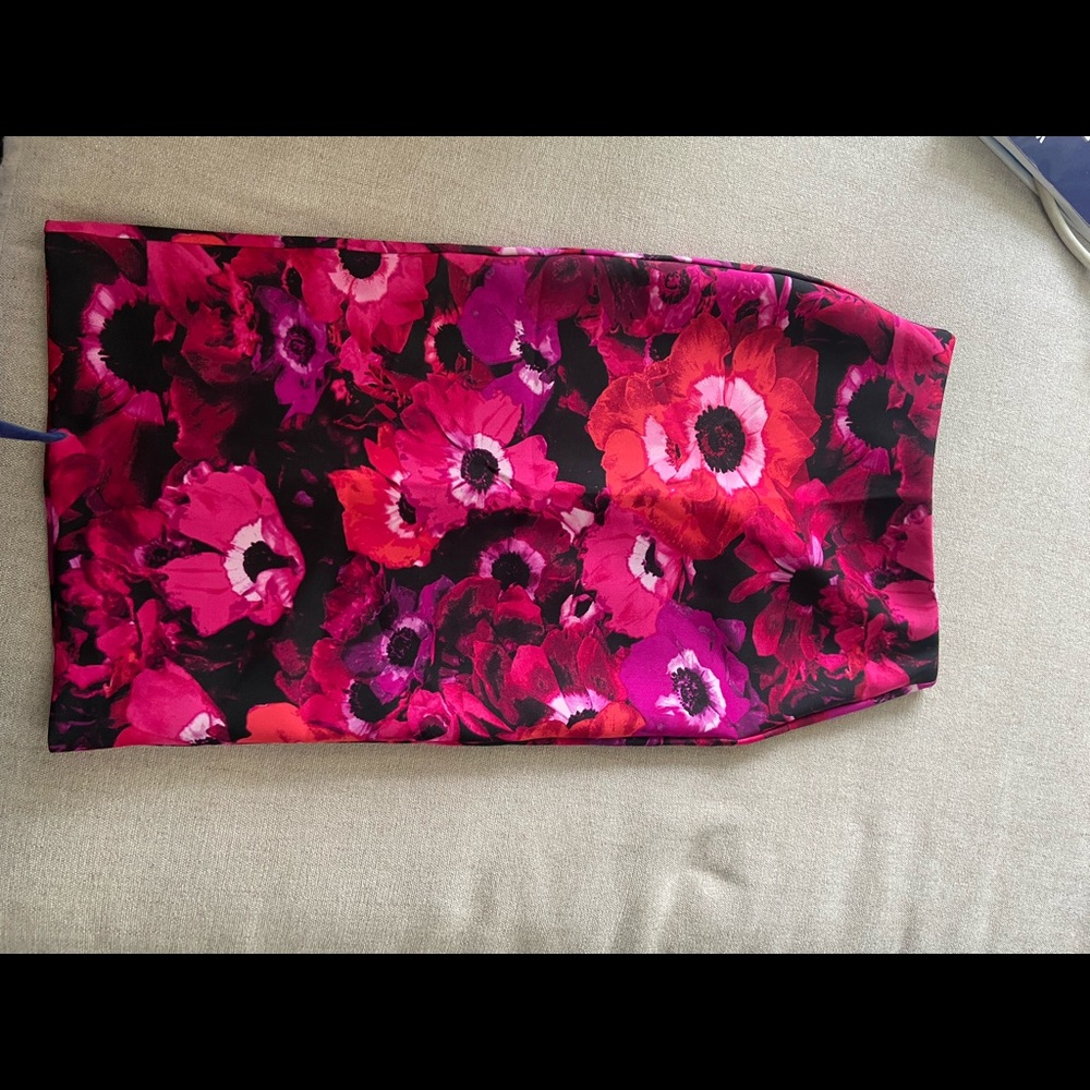 Pink and Black Skirt